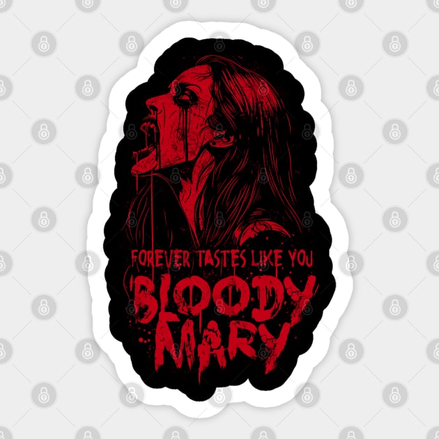 BLOODY MARY Sticker by artslaves